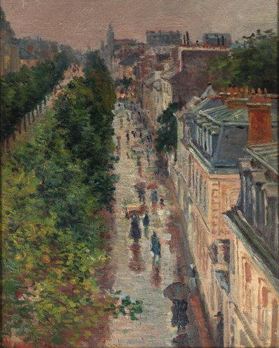 Scena di strada a Parigi da Maximilien Luce